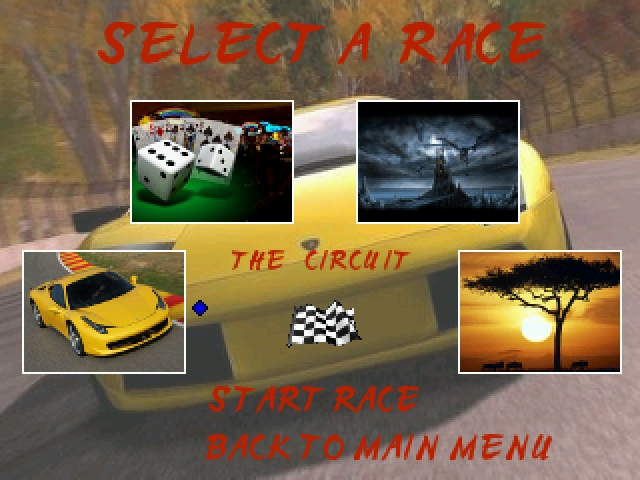 Racer atari screenshot